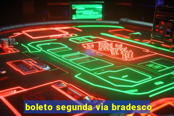 boleto segunda via bradesco